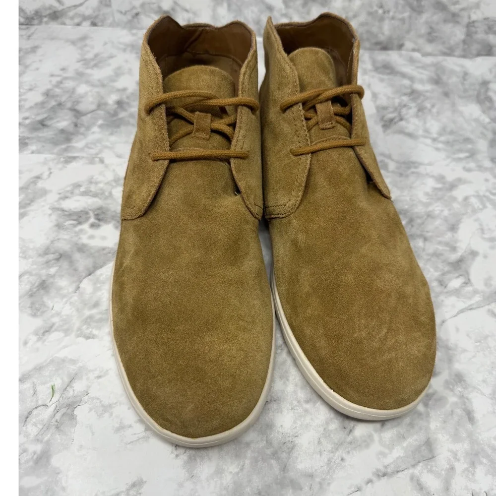 UGG Men Feli HyperWeave Chukka Boots Chestnut Suede luxury Brown Desert Shoes 11